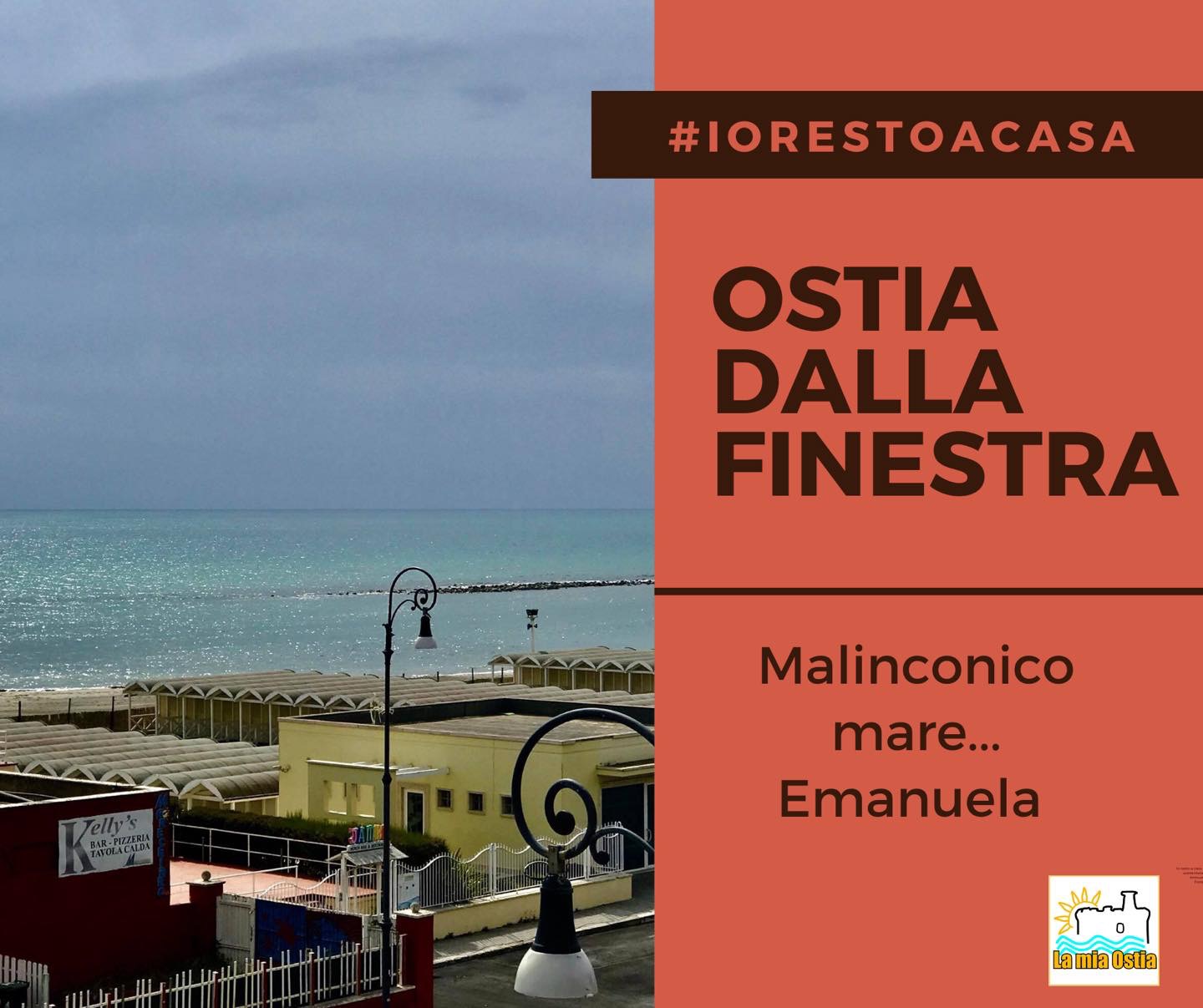 Ostia dalla finestra: mese di aprile